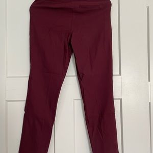 Size 4/S burgundy pants